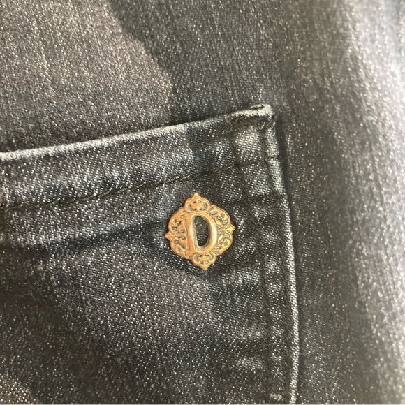 DEMOCRACY Sz 14 Ab-Solution Technology Dark Wash High Rise Skinny Jeggings Jeans - Picture 7 of 13